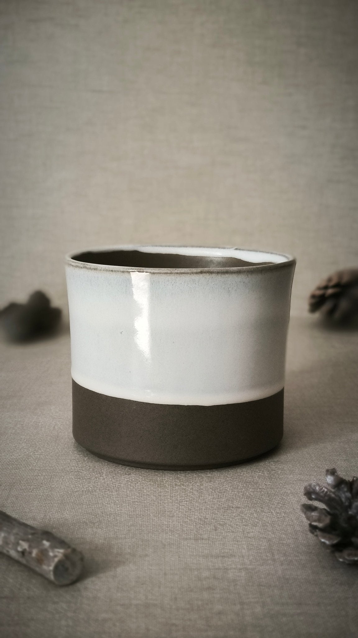 Capricho (Chocolate, Crema y Vainilla) - Velas en cerámica OI26 - My Essentials by FARA