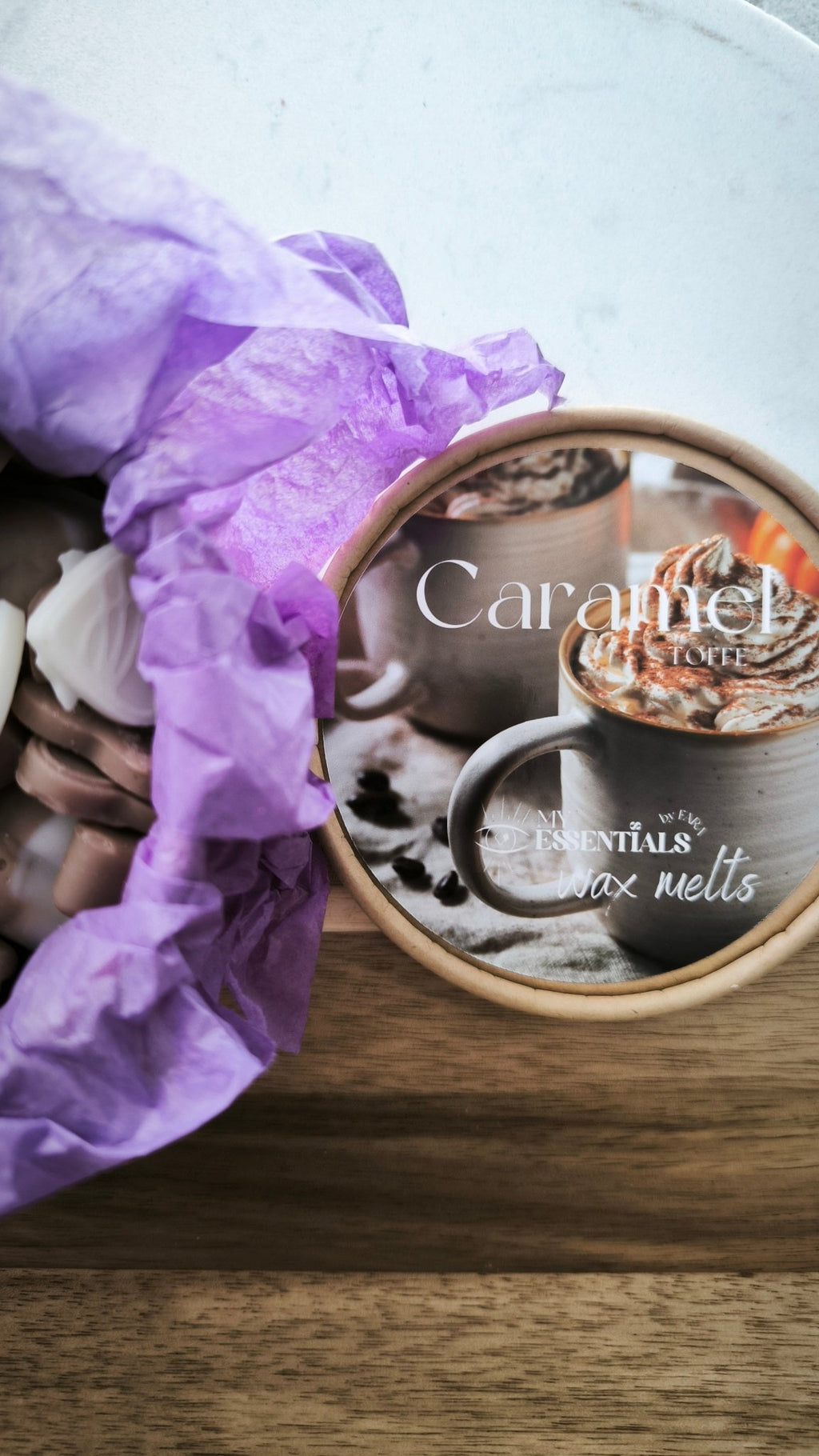Caramel Toffee (Dulzura que abraza) - WaxMelts - My Essentials by FARA