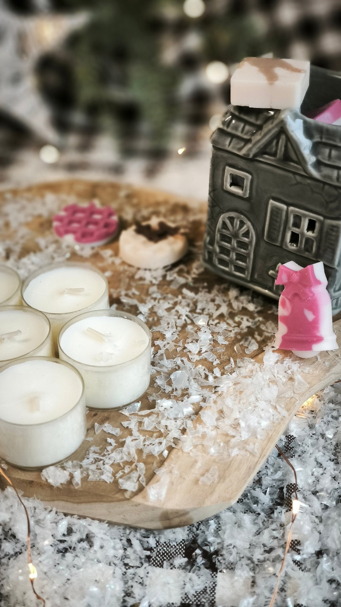 Pack 5 aromas Navidad + Velas de Té + Quemador - Navidad - My Essentials by FARA