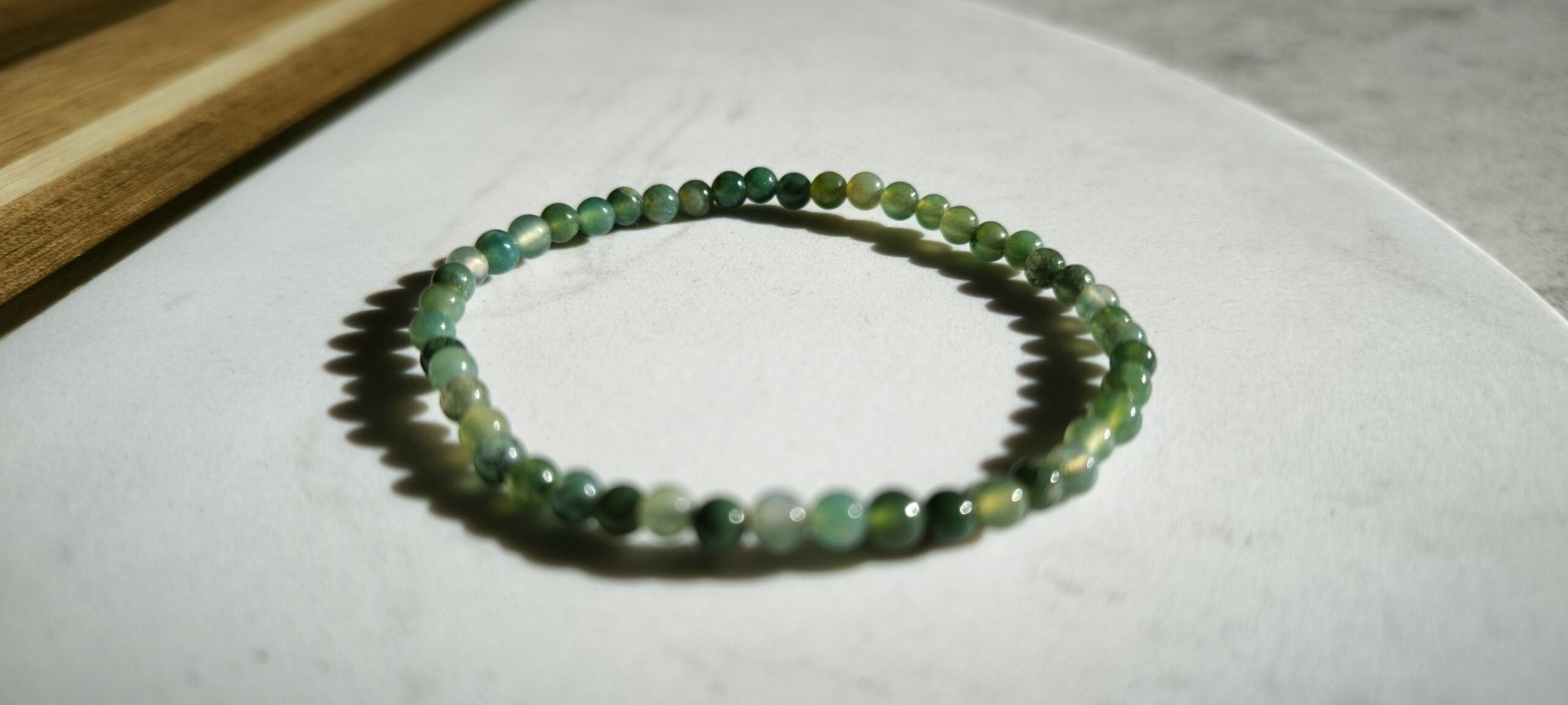 Pulsera de Ágata Musgosa - My Essentials by FARA