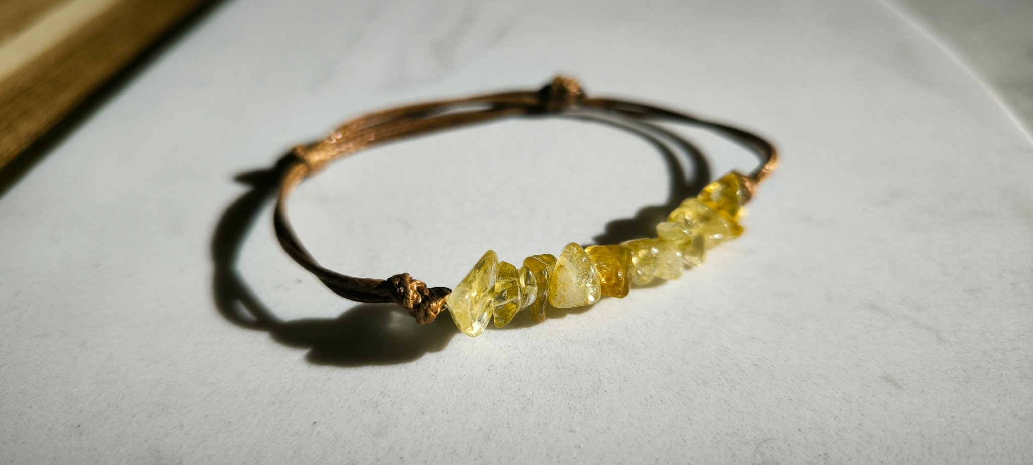 Pulsera de Cuarzo Citrino - My Essentials by FARA