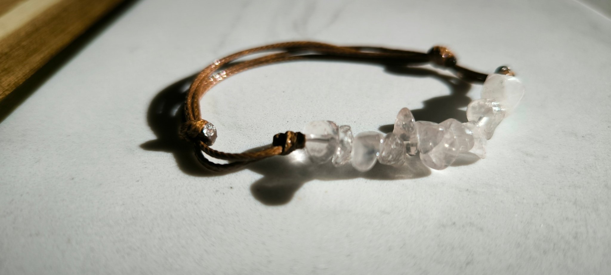 Pulsera de Cuarzo Rosa - My Essentials by FARA