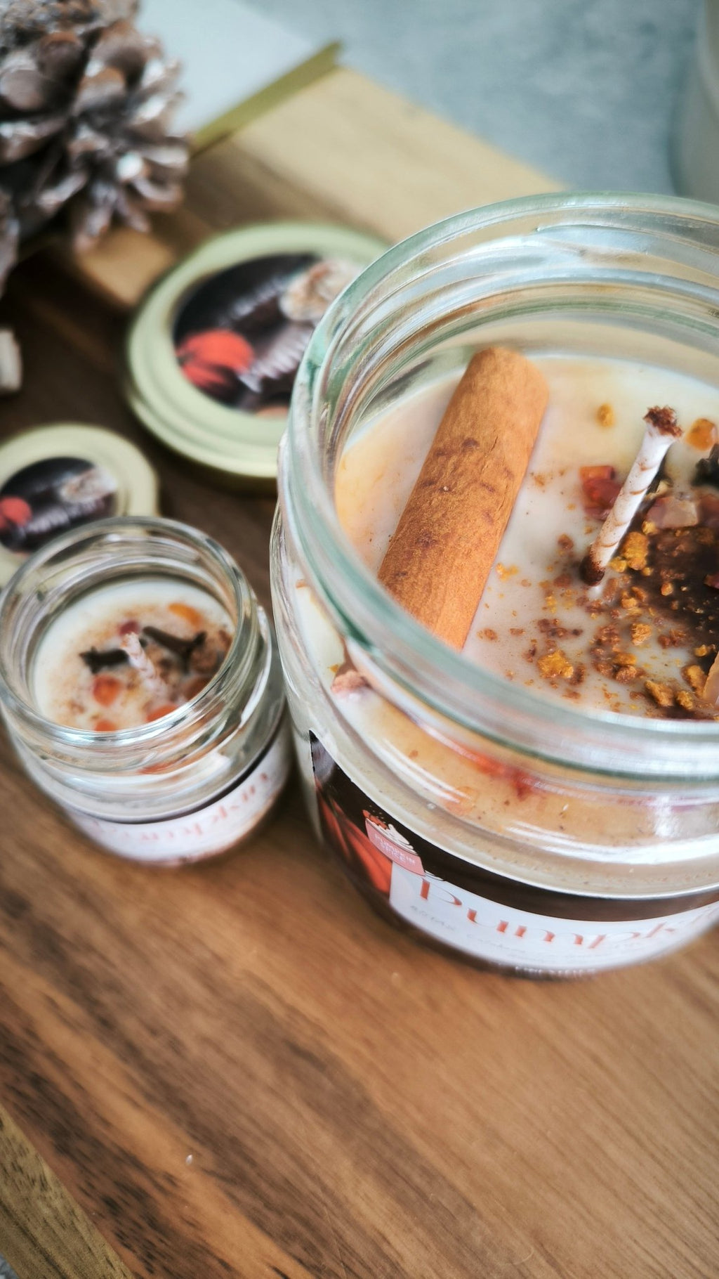 Pumpkin Spices Latte (El otoño en una vela) - My Essentials by FARA