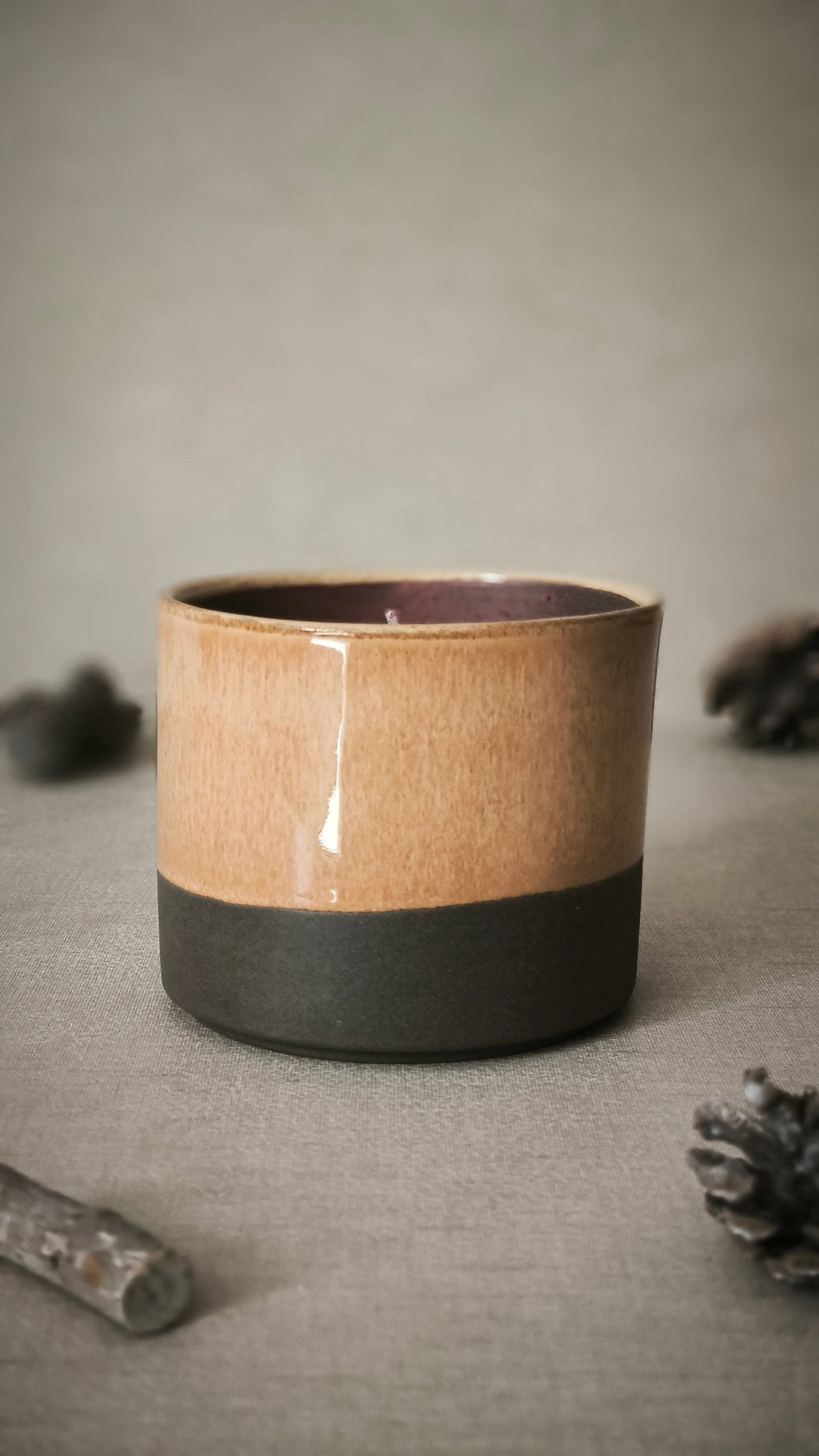Solana (Pomelo, Canela y Naranja) - Velas en cerámica OI26 - My Essentials by FARA