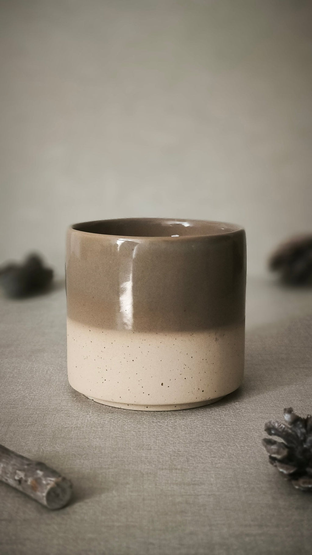 Tostado (Caramelo, Mantequilla y Café) - Velas en cerámica OI26 - My Essentials by FARA