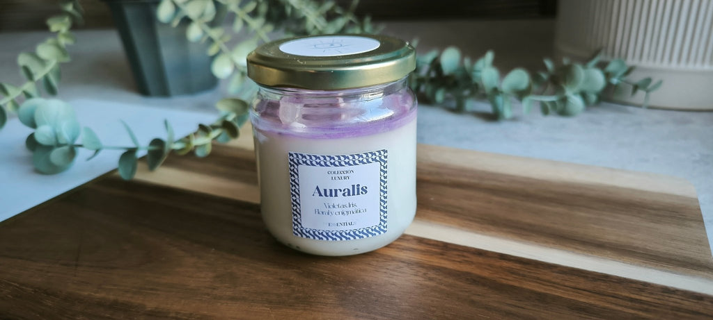 Vela Auralis (Violetas e Iris) - Luxury - My Essentials by FARA