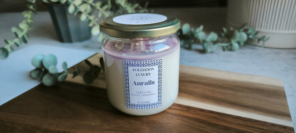 Vela Auralis (Violetas e Iris) - Luxury - My Essentials by FARA