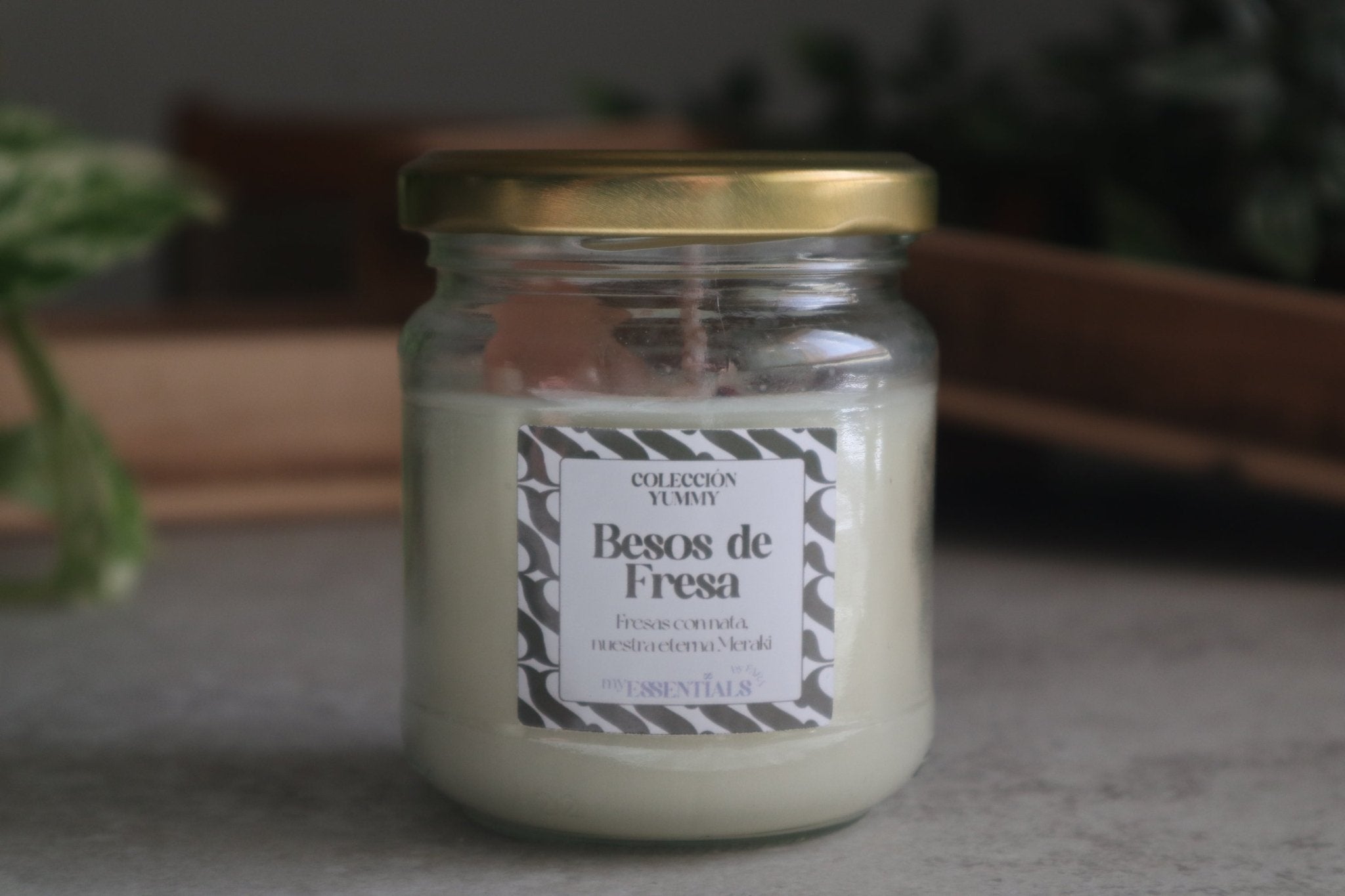 Vela Besos de Fresa (Fresas con Nata) - Yummy - My Essentials by FARA