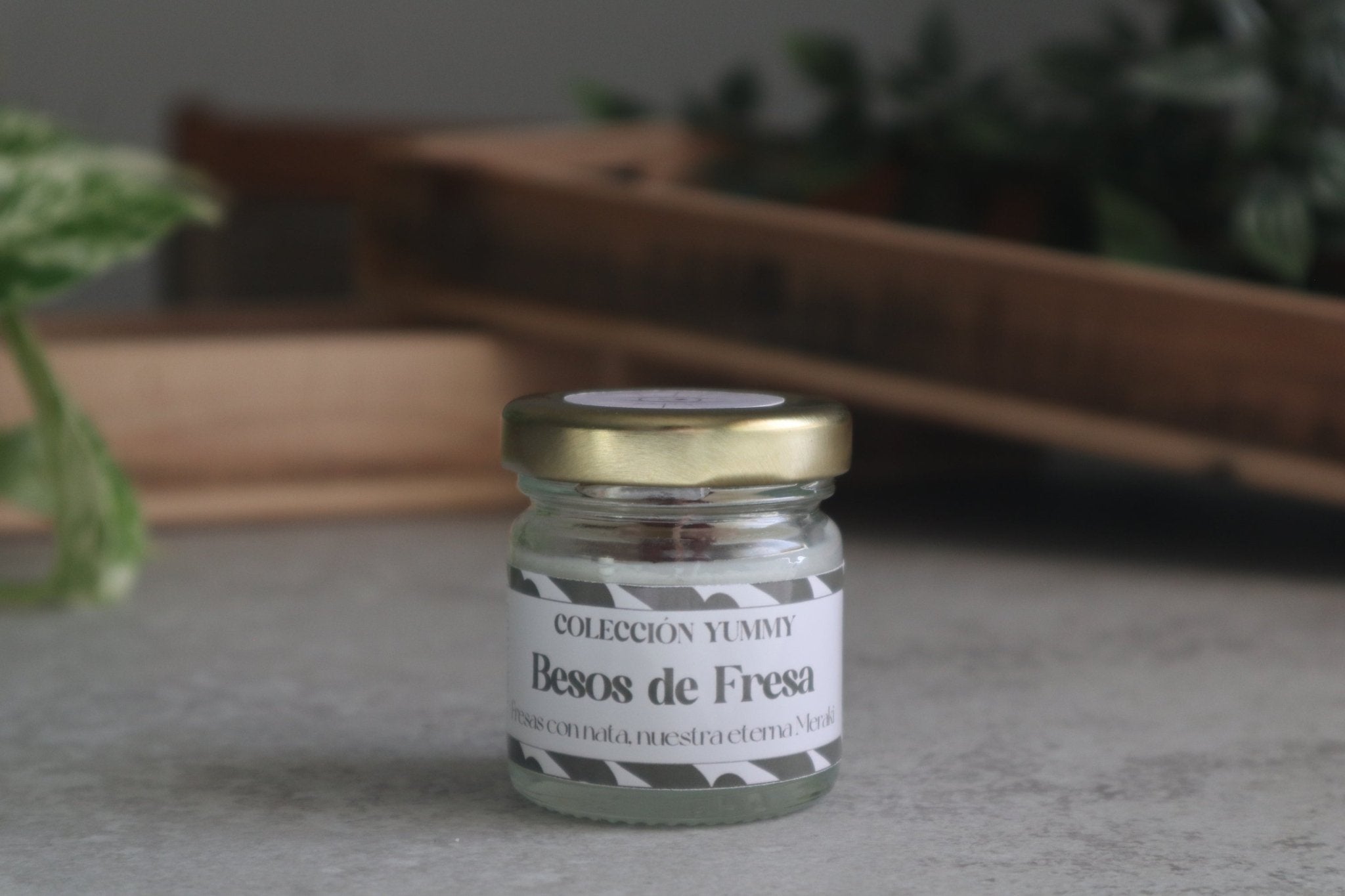 Vela Besos de Fresa (Fresas con Nata) - Yummy - My Essentials by FARA