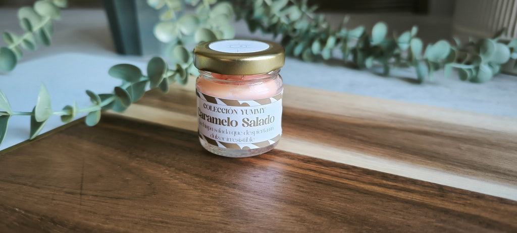 Vela Caramelo Salado (Caramelo, Sal y Mantequilla) - Yummy - My Essentials by FARA