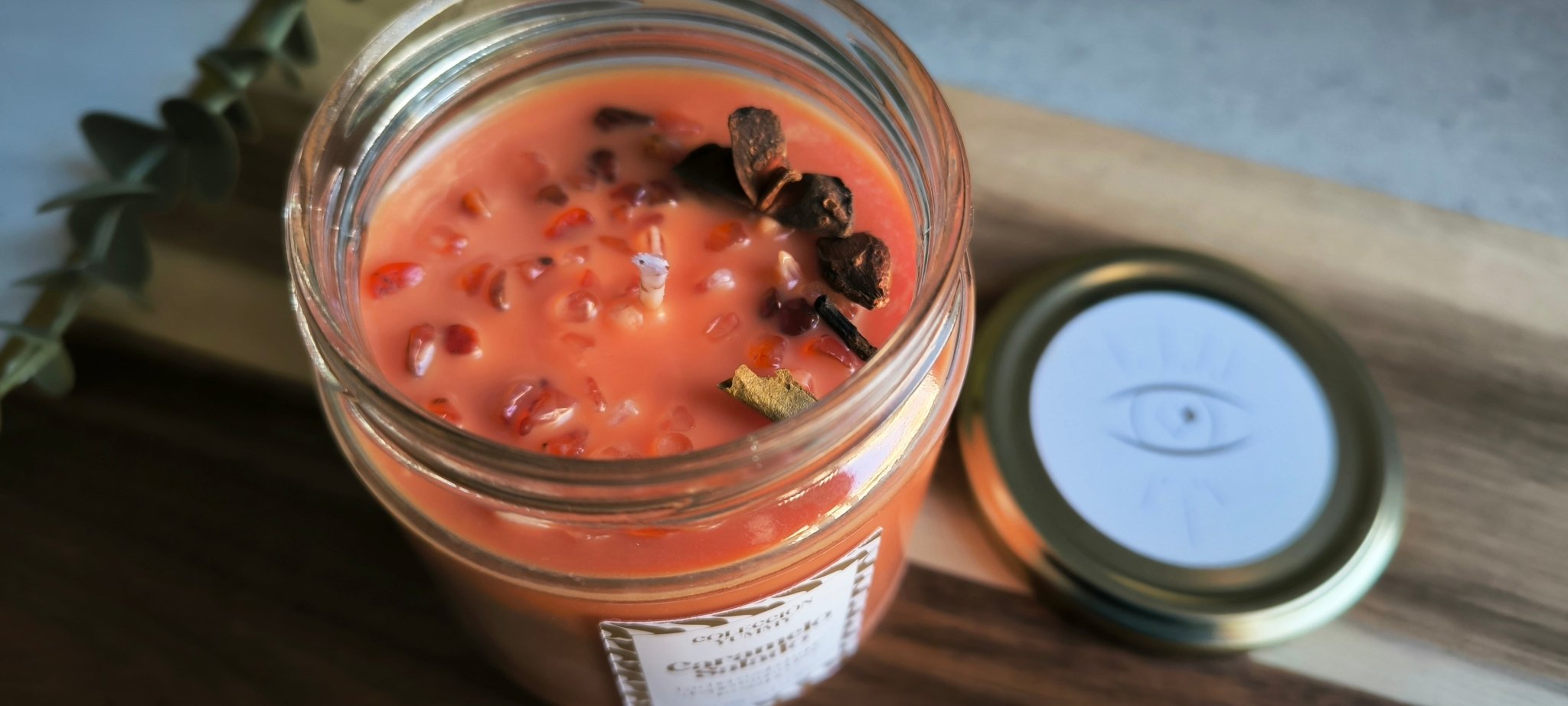 Vela Caramelo Salado (Caramelo, Sal y Mantequilla) - Yummy - My Essentials by FARA