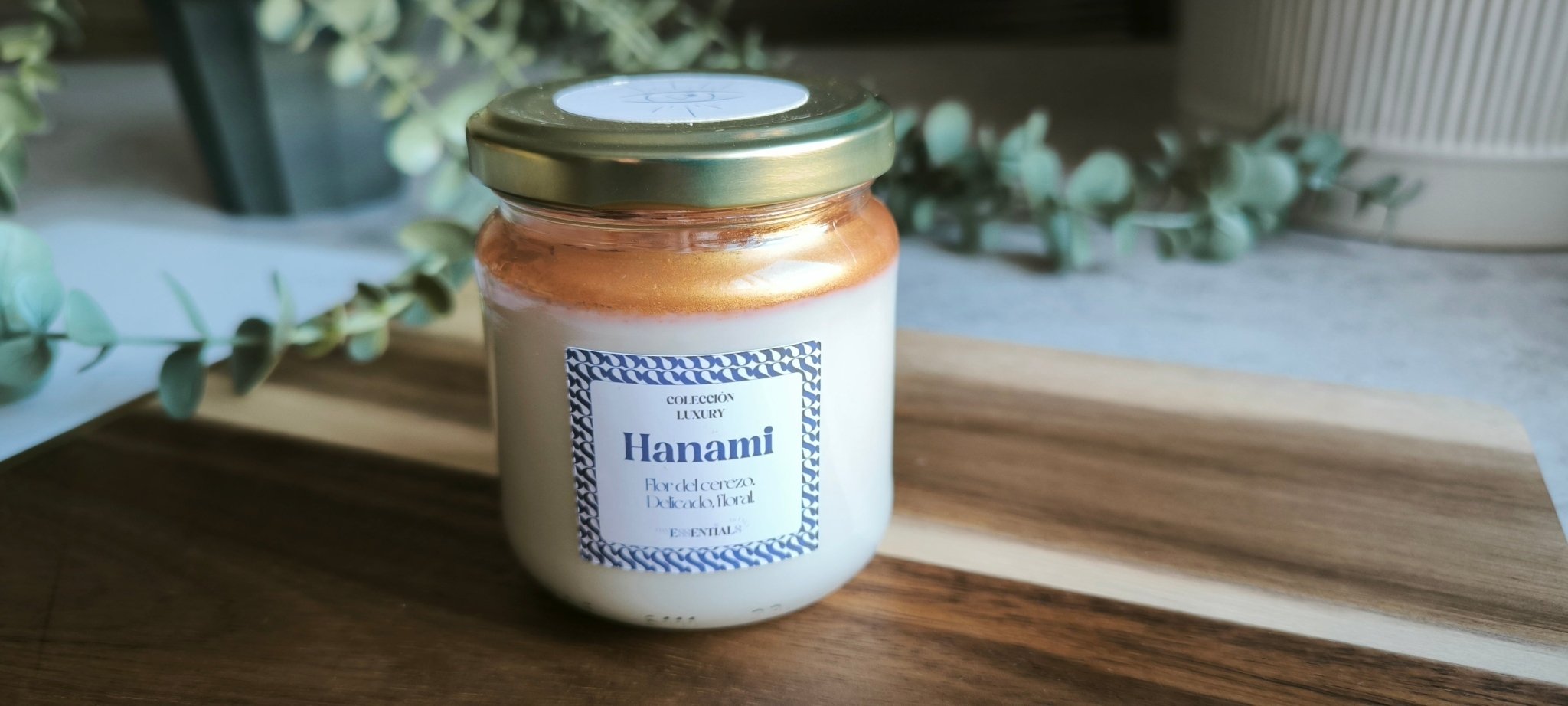 Vela Hanami (Flor de cerezo) - Luxury - My Essentials by FARA