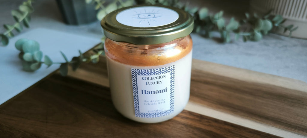 Vela Hanami (Flor de cerezo) - Luxury - My Essentials by FARA