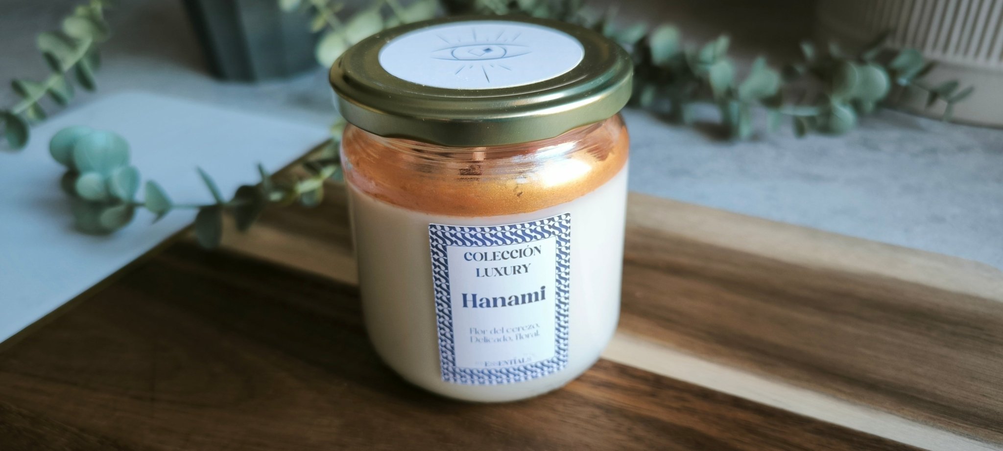 Vela Hanami (Flor de cerezo) - Luxury - My Essentials by FARA