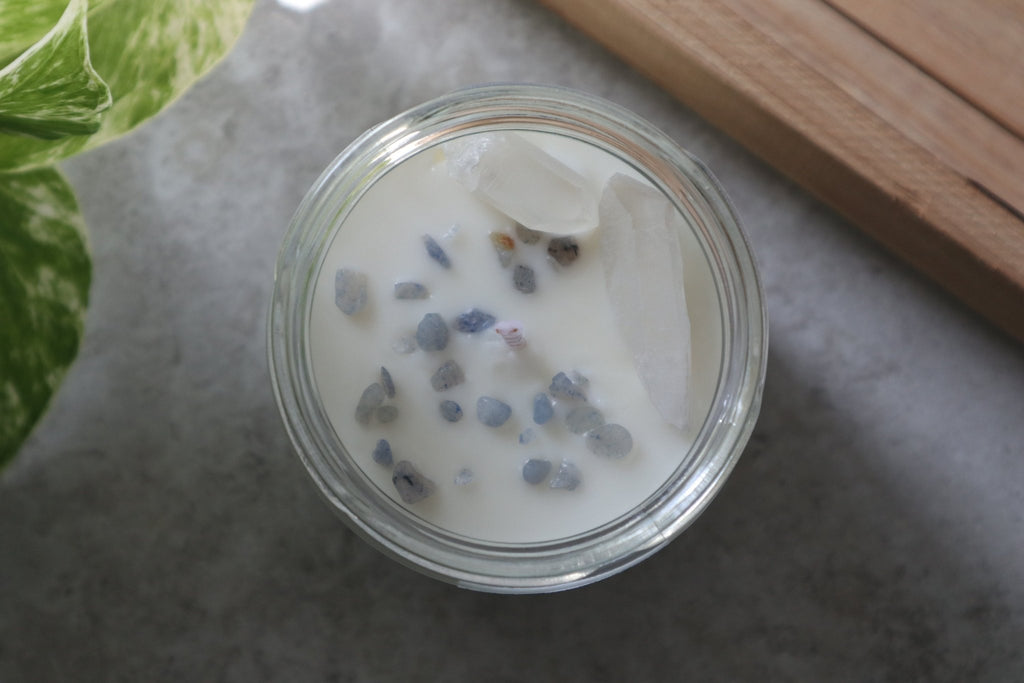 Vela Ikigai (Flor de Algodón) - Luxury - My Essentials by FARA