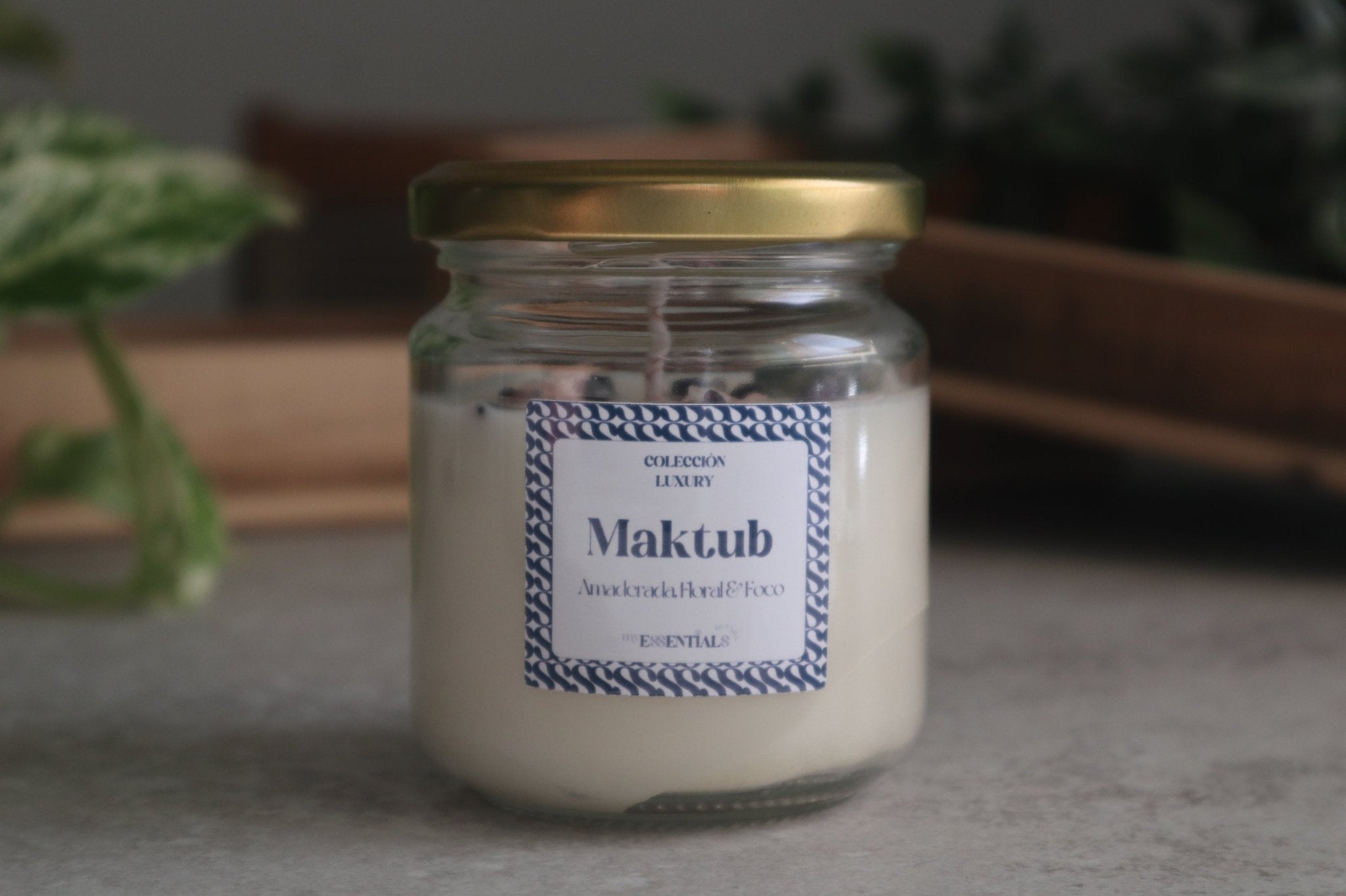 Vela Maktub (Lavanda, Manzanilla, Ámbar y Vainilla) - Luxury - My Essentials by FARA