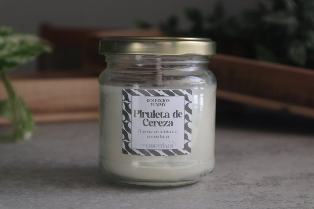 Vela Piruleta de Cereza (Cereza Dulce y Azúcar Rosa) - Yummy - My Essentials by FARA
