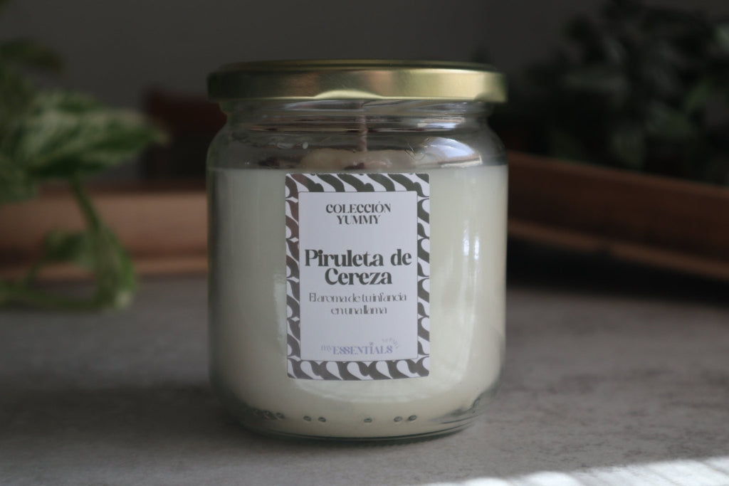 Vela Piruleta de Cereza (Cereza Dulce y Azúcar Rosa) - Yummy - My Essentials by FARA