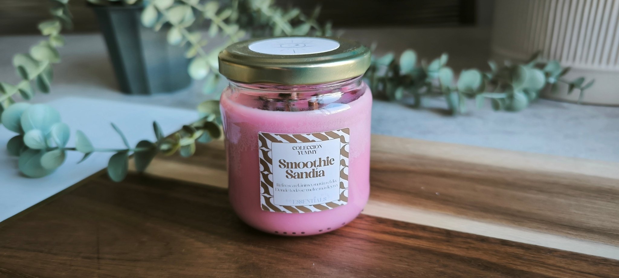 Vela Smoothie de Sandía (Sandía, Frutos Rojos y Cereza) - Yummy - My Essentials by FARA