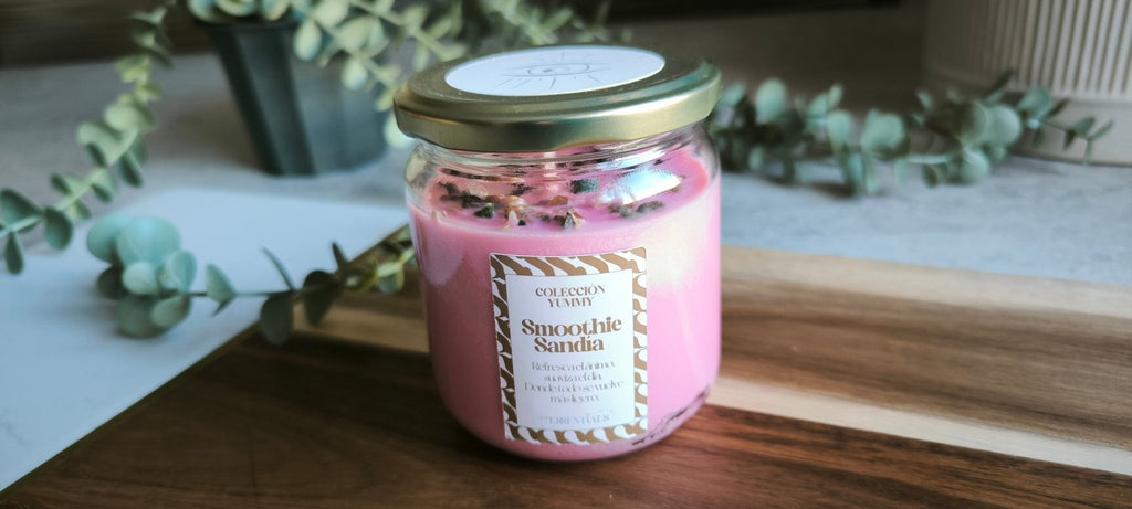 Vela Smoothie de Sandía (Sandía, Frutos Rojos y Cereza) - Yummy - My Essentials by FARA