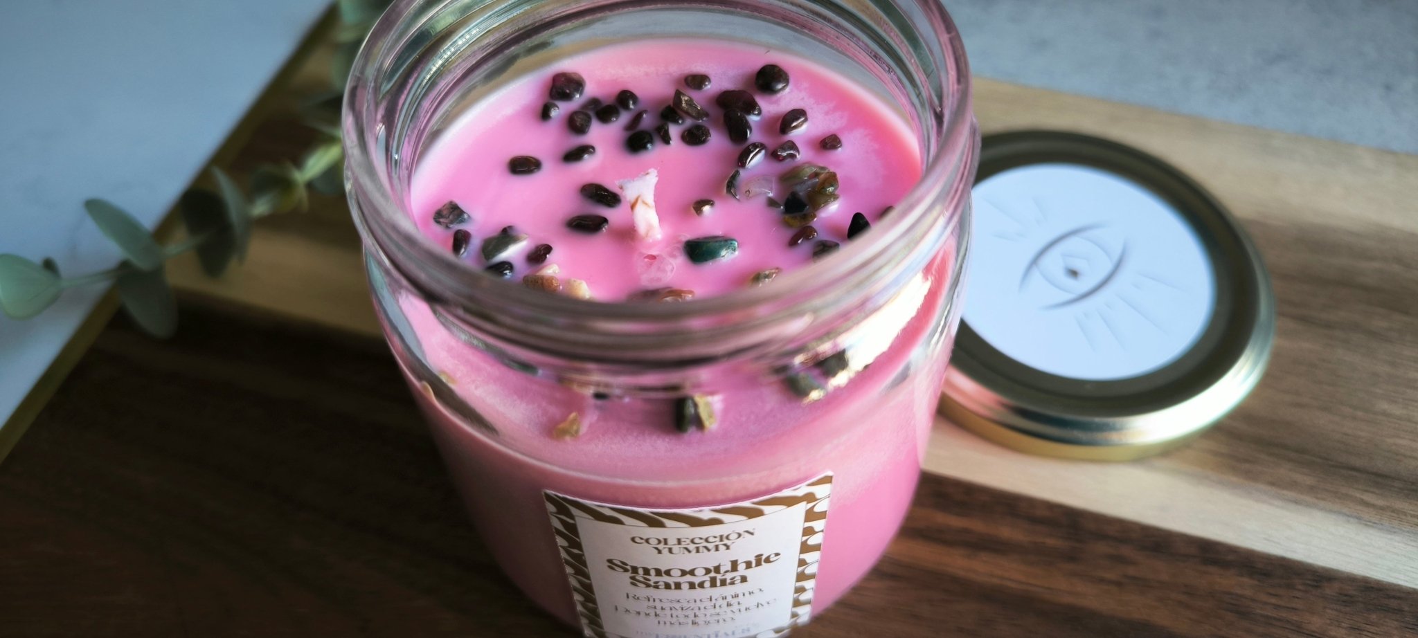 Vela Smoothie de Sandía (Sandía, Frutos Rojos y Cereza) - Yummy - My Essentials by FARA